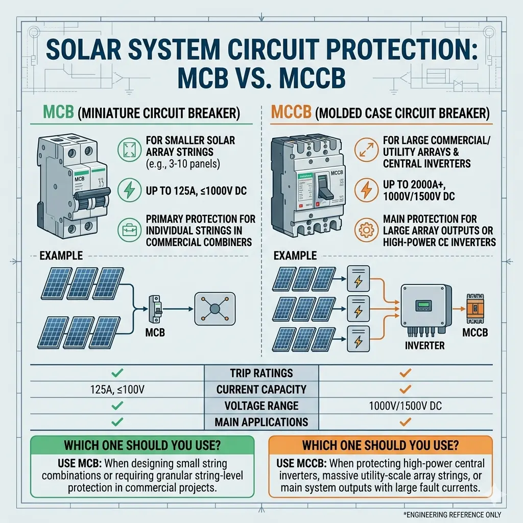 mcb vs mccb in solar system