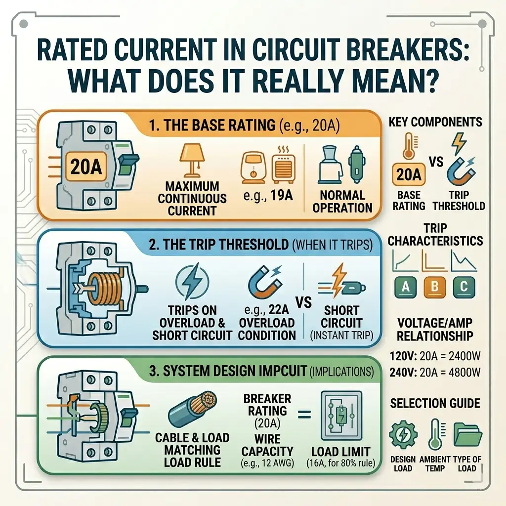 Rated Current in Circuit Breakers